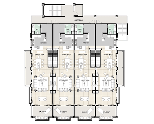 Penthouse Lower Level