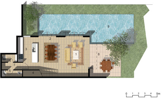 Baan Yamu - Lap Pool Plans