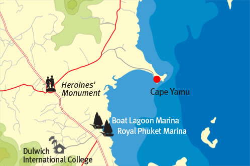 Cape Yamu Phuket Map Local