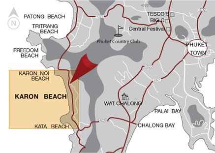 Crowne Plaza Residences Location Map